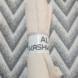 Al Kashkha Cream Hijab Scarf